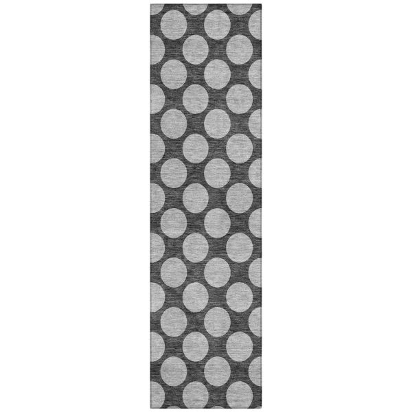 Addison Rugs Chantille Charcoal 2'3" x 7'6" Runner Collection