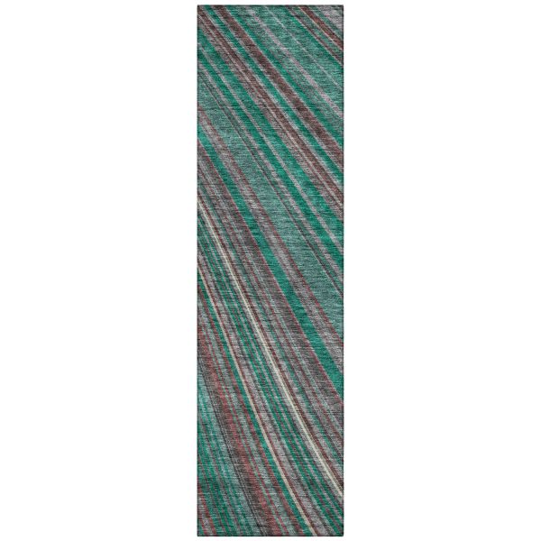 Addison Rugs Chantille Emerald 2'3" x 7'6" Runner