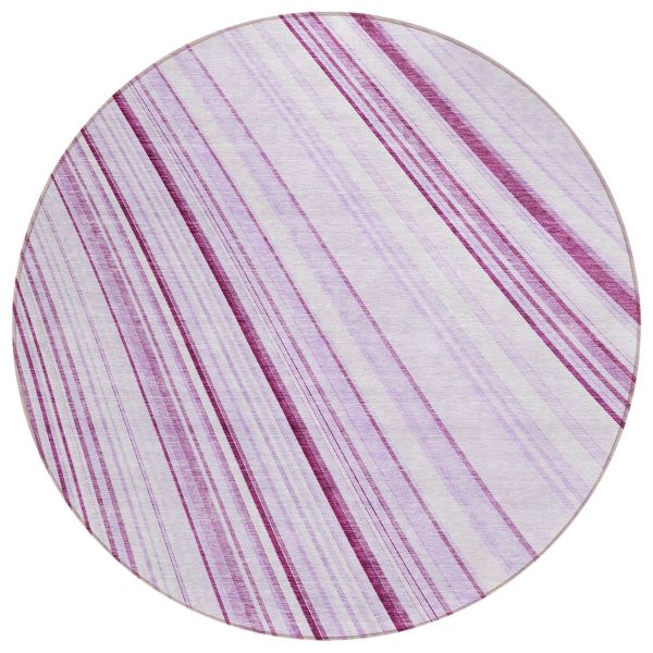 Addison Rugs Chantille Lavender 8'0" x 8'0" Round Collection