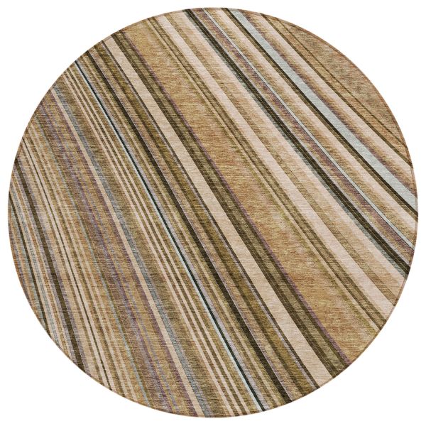 Addison Rugs Chantille Taupe 8'0" x 8'0" Round