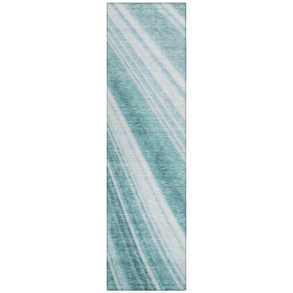 Addison Rugs Chantille Teal 2'3" x 7'6" Runner