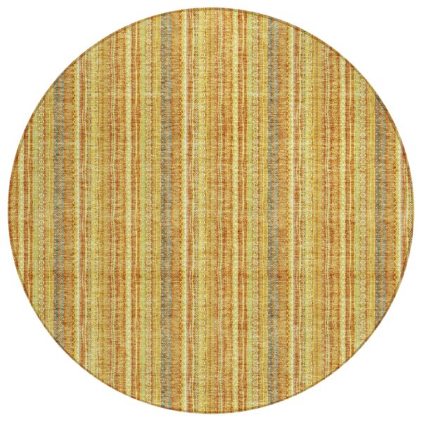 Addison Rugs Chantille Honey 8'0" x 8'0" Round Collection