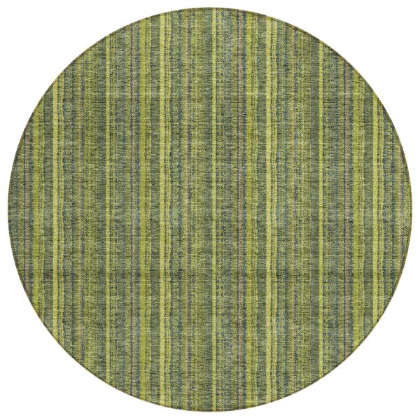 Addison Rugs Chantille Olive 8'0" x 8'0" Round Collection