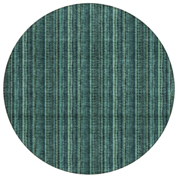 Addison Rugs Chantille Teal 8'0" x 8'0" Round