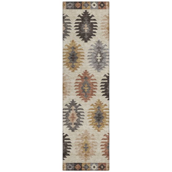 Addison Rugs Chantille Beige 2'3" x 7'6" Runner Collection