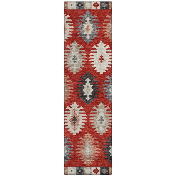 Addison Rugs Chantille Red 2'3" x 7'6" Runner