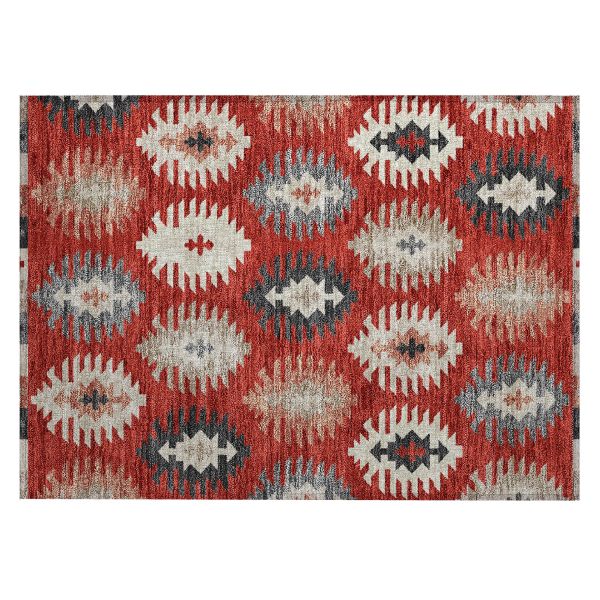 Addison Rugs Chantille Red 1'8" x 2'6"