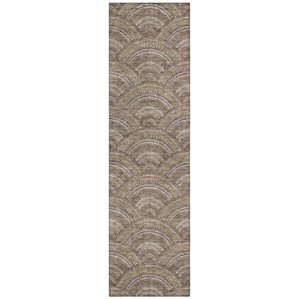 Addison Rugs Chantille Brown 2'3" x 7'6" Runner Collection