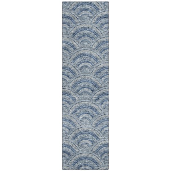 Addison Rugs Chantille Denim 2'3" x 7'6" Runner Collection