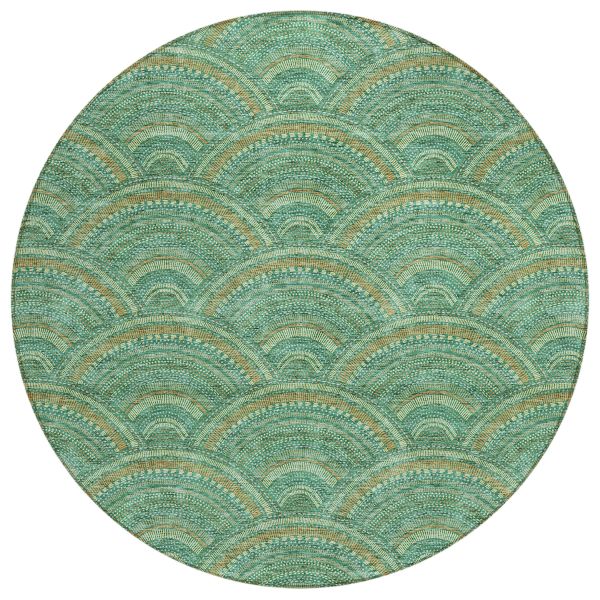 Addison Rugs Chantille Sage 8'0" x 8'0" Round Collection