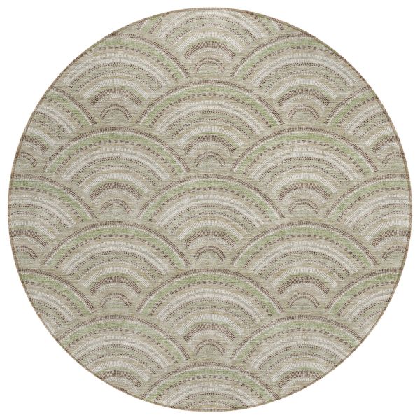 Addison Rugs Chantille Taupe 8'0" x 8'0" Round