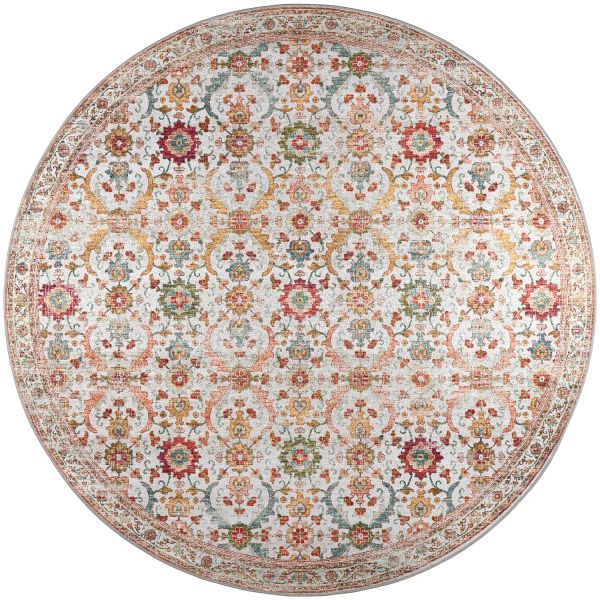 Dalyn Rugs Jericho JC1 Ivory 10'0" x 10'0" Round