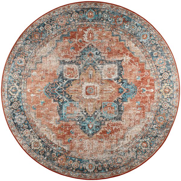 Dalyn Rugs Jericho JC2 Spice 10'0" x 10'0" Round Collection