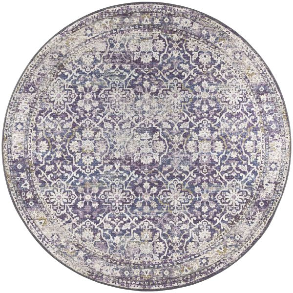 Dalyn Rugs Jericho JC3 Violet 10'0" x 10'0" Round