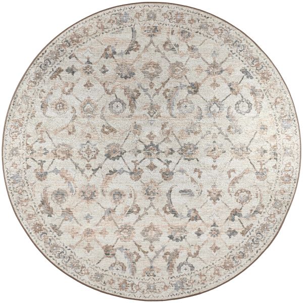 Dalyn Rugs Jericho JC4 Linen 10'0" x 10'0" Round Collection