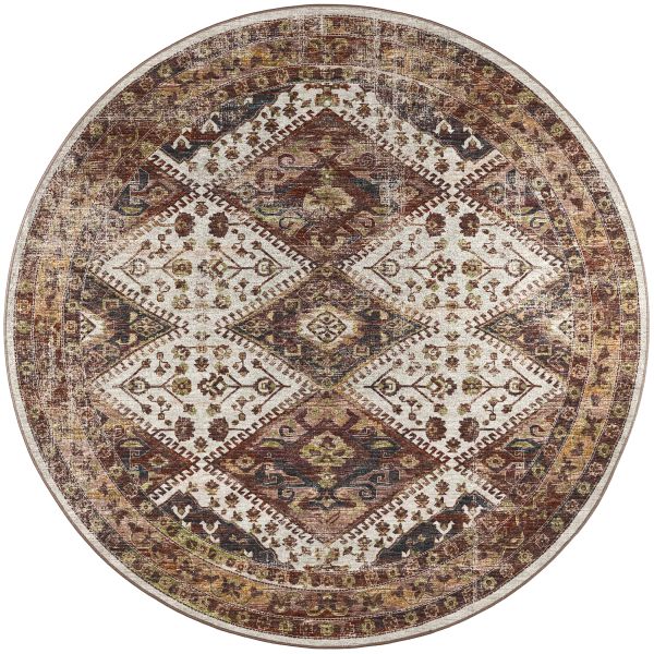 Dalyn Rugs Jericho JC9 Putty 10'0" x 10'0" Round