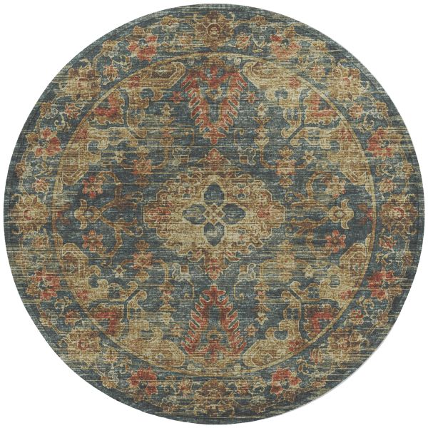 Dalyn Rugs Tuscany TU13 Teal 10'0" x 10'0"