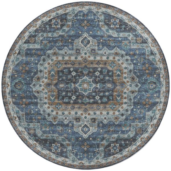 Dalyn Rugs Tuscany TU4 Blue 10'0" x 10'0"