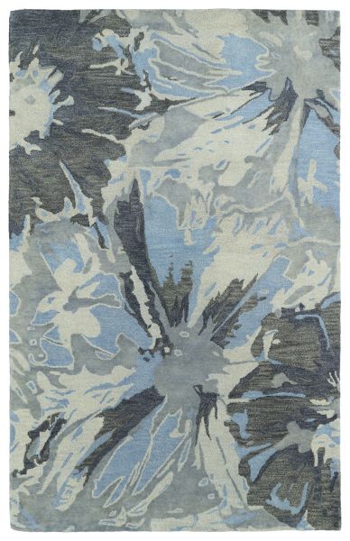 Kaleen Brushstrokes Collection Grey Collection