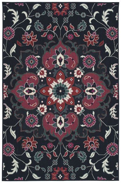 Kaleen Bitki Collection Navy