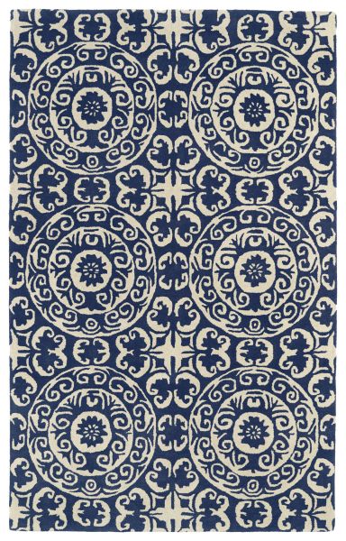 Kaleen Tara Rounds Collection Navy