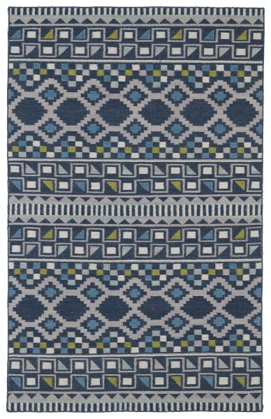 Kaleen Nomad Collection Blue