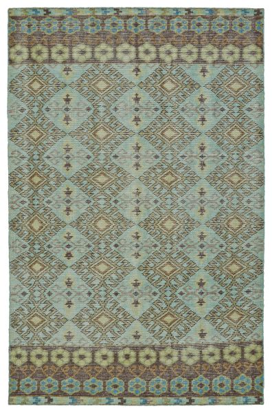 Kaleen Relic Collection Turquoise