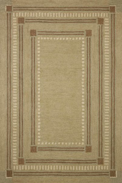 Chris Loves Julia X Loloi Alfie ALF-04 Green / Natural