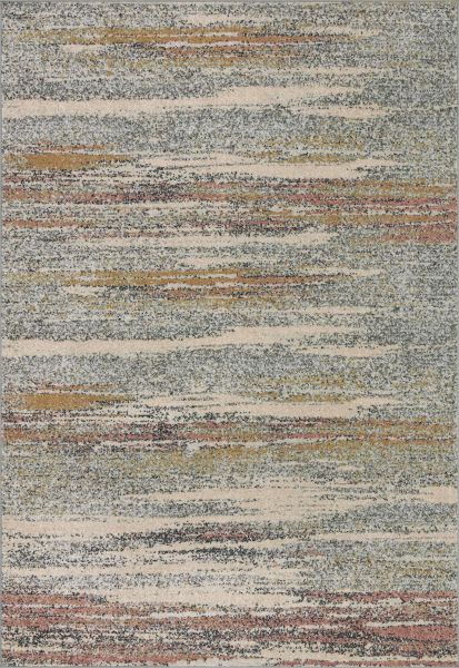 Loloi II Bowery BOW-04 Pebble / Multi 6'-7" x 9'-7" Collection