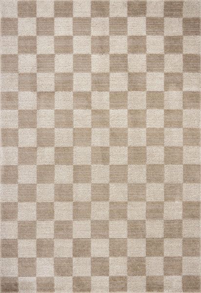 Chris Loves Julia X Loloi Calvin CLV-01 Pebble / Ivory