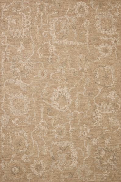 Chris Loves Julia X Loloi Dorothea DRT-01 Sand / Pebble