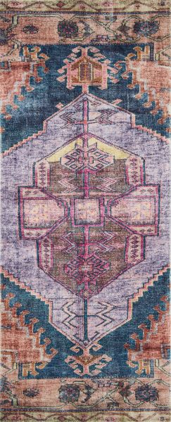 Loloi Fiona B20341 Purple / Multi 2'-0" x 5'-0" Collection