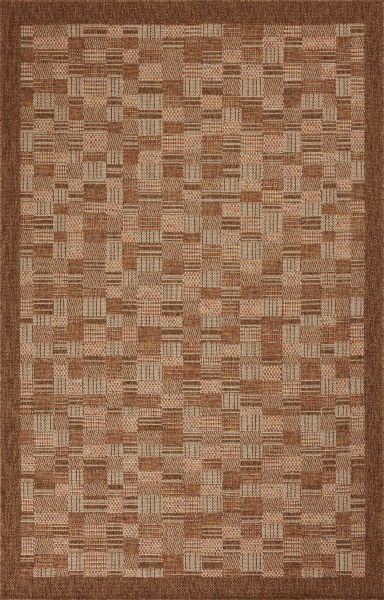 Loloi Merrick MER-04 Chestnut / Fiesta