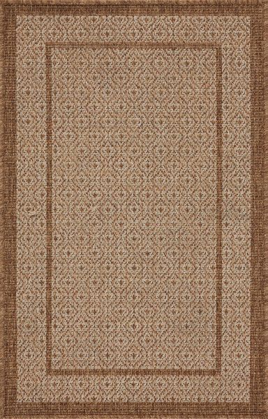 Loloi Merrick MER-05 Chestnut / Oatmeal