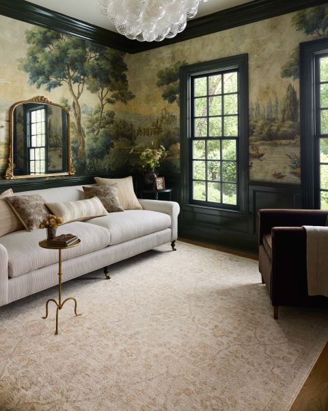 Chris Loves Julia X Loloi Palma PLM-01 Ivory / Sand