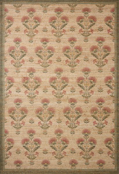 Chris Loves Julia X Loloi Rue RUE-01 Sage / Blush