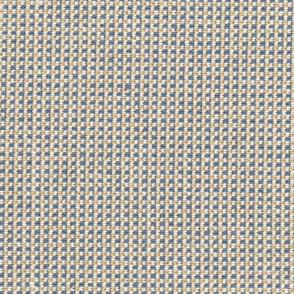 Mohawk Gingham Stitch Sandstone Blue Collection