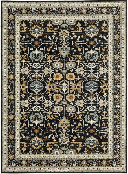 Karastan Rugs Zephyr Amphora Black