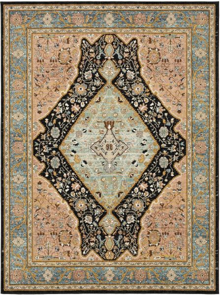 Karastan Rugs Zephyr Bidjar Robin's Egg Blue