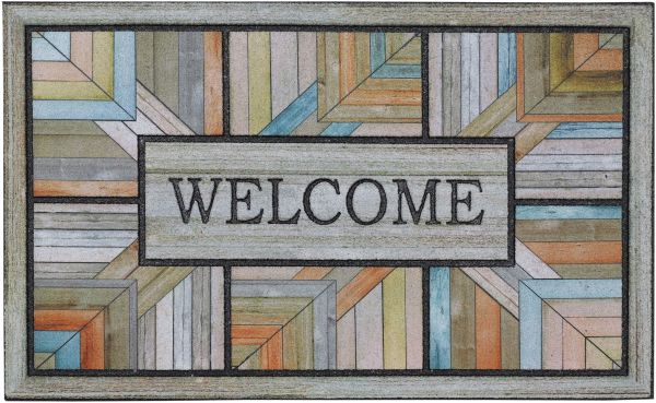 Mohawk Doorscapes Mat Colorful Roots Multi 1'6" x 2'6"