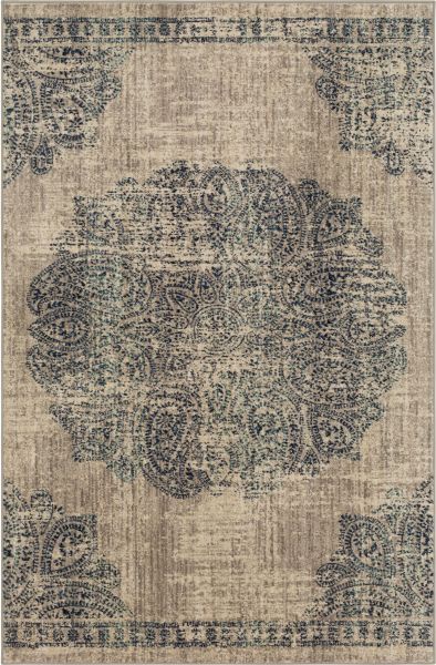 Karastan Rugs Expressions By Scott Living Dharma Medallion Indigo