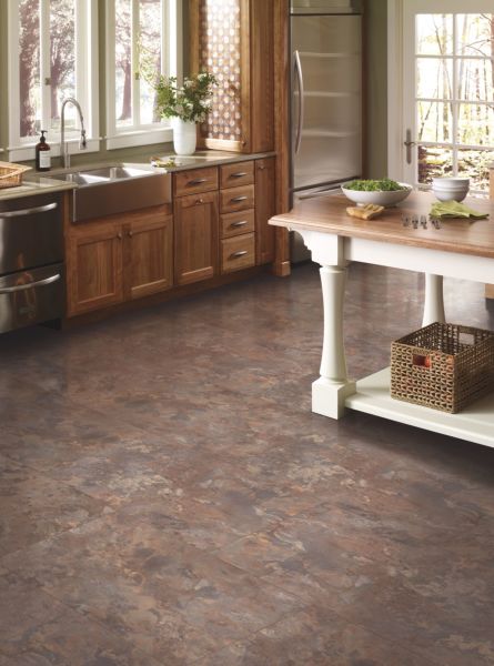 Mohawk Simplesse Tile Look Plank Cappuccino Brun Collection