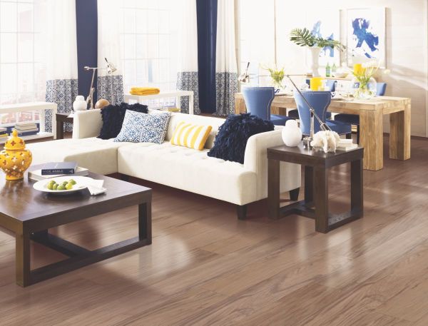 Mohawk Simplesse Multi-Strip Plank Natural Chestnut Collection