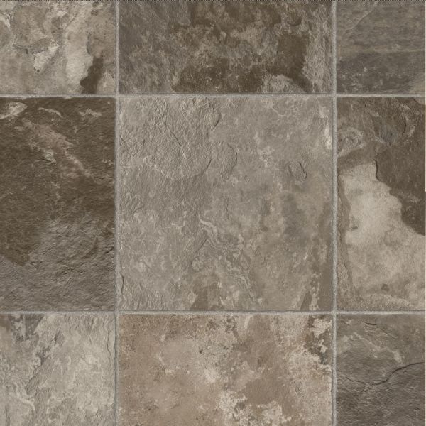 Mohawk Traditional Eloquence Tile Look Sheet Peppered Slate Collection