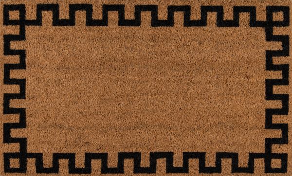 Erin Gates Park Par-4 Greek Key Natural 1'6" x 2'6"