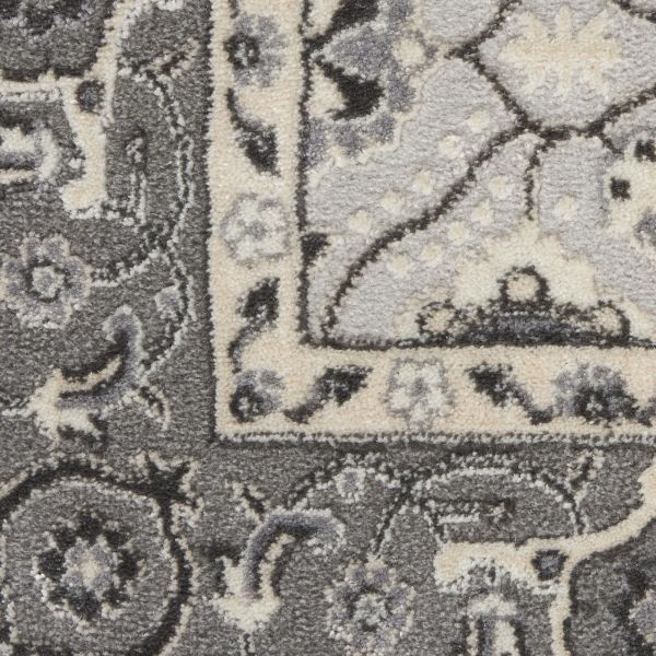 Nourison Home Grand Villa Grey 2'3" x 7'3" Runner