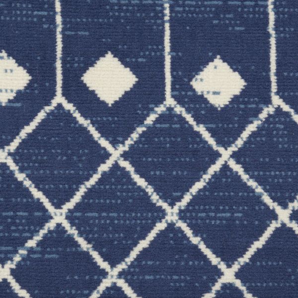 Nourison Home Grafix Navy