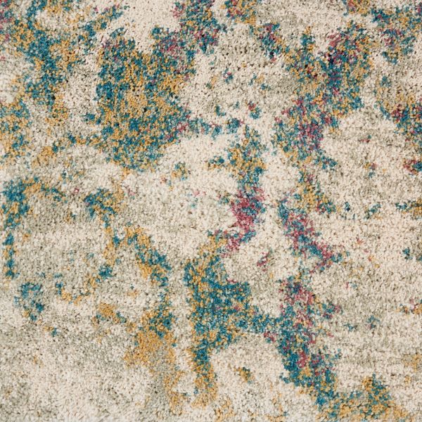 Nourison Home Fusion Cream/Blue 7'10" x 10'6" Collection