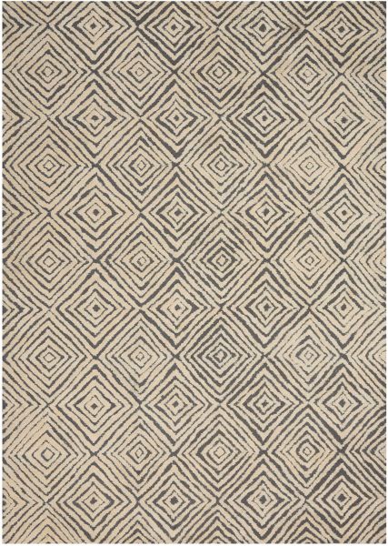 Nourison Home Deco Mod Grey/Ivory 3'9" x 5'9"