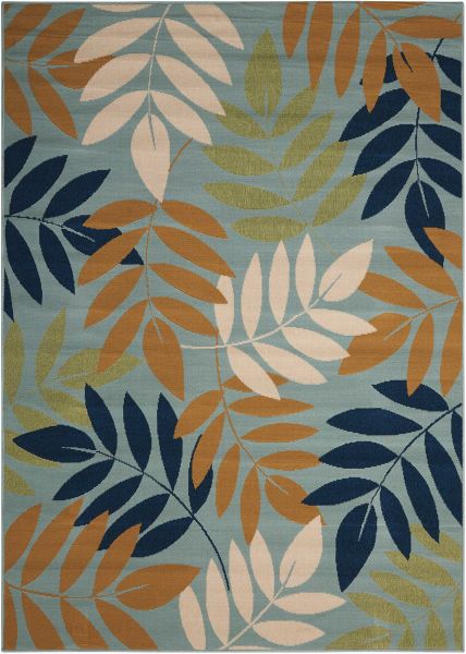 Nourison Home Caribbean Blue 3'11" x 5'11"